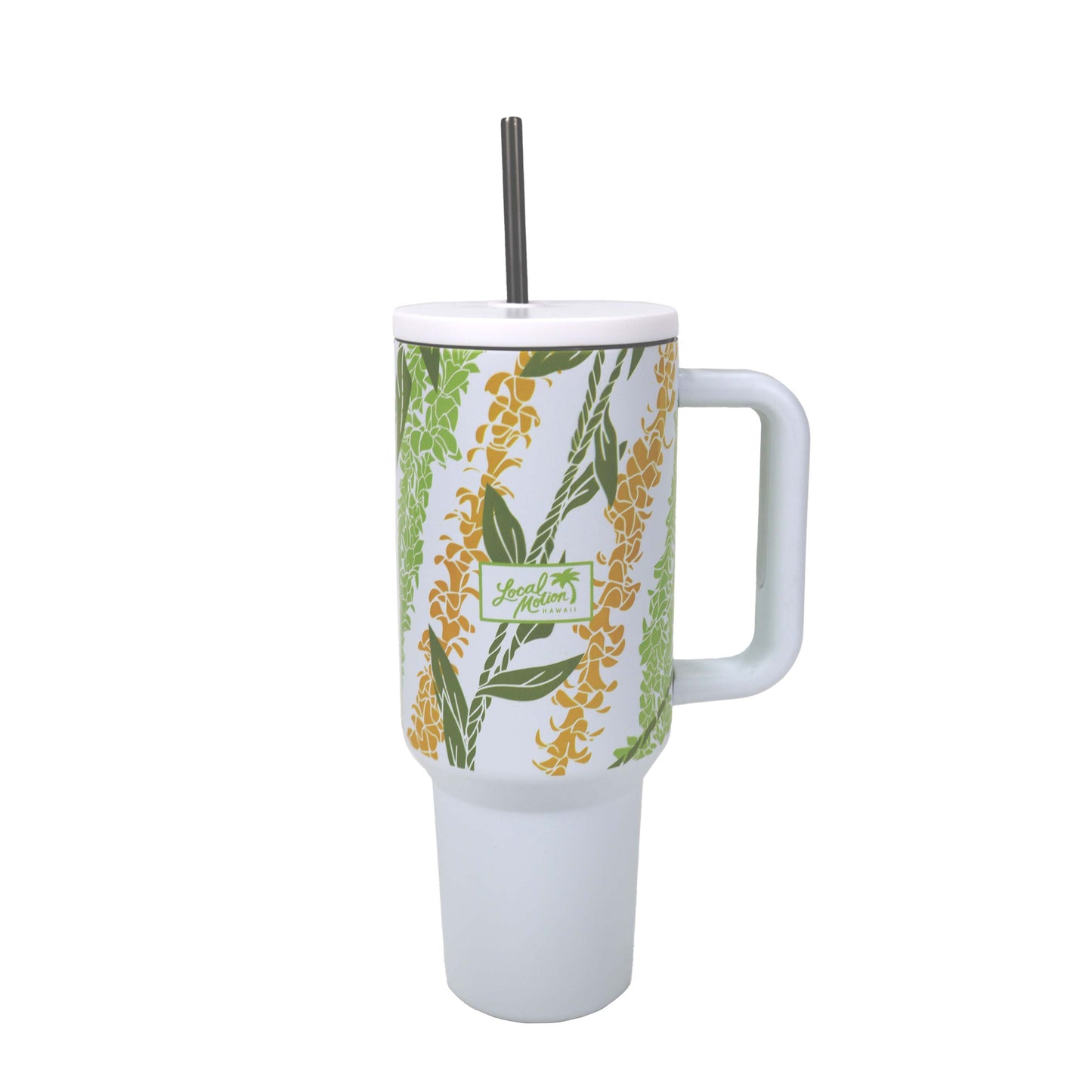 40oz LEI ALOHA HANDLE CUP