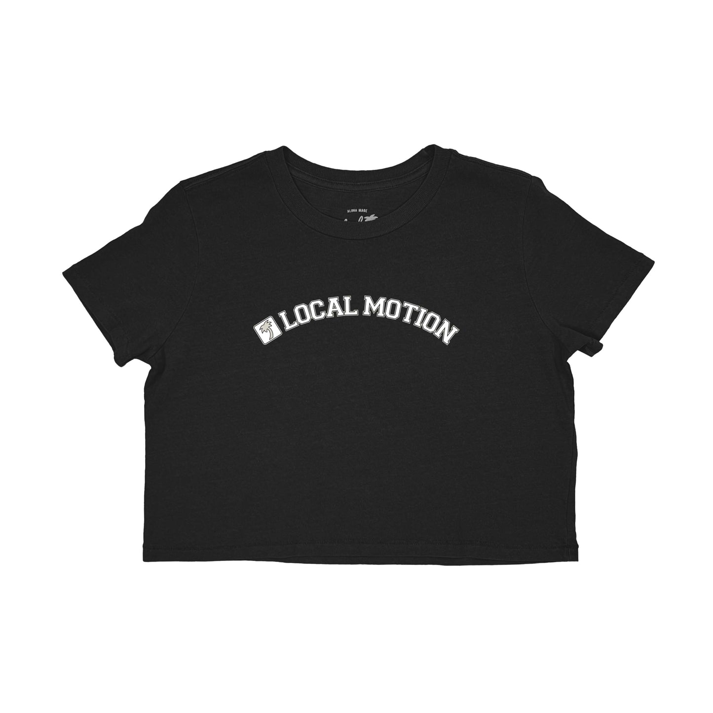 COLLEGIATE VINTAGE CROP TEE