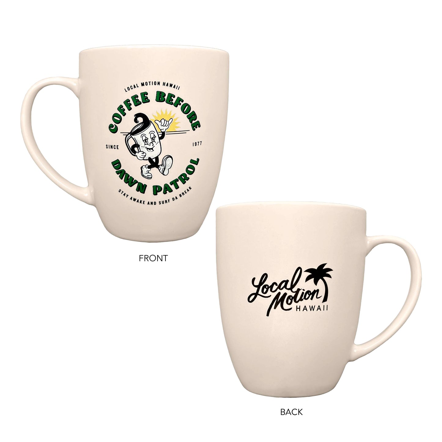 DAWN PATROL CERAMIC COFFEE MUG