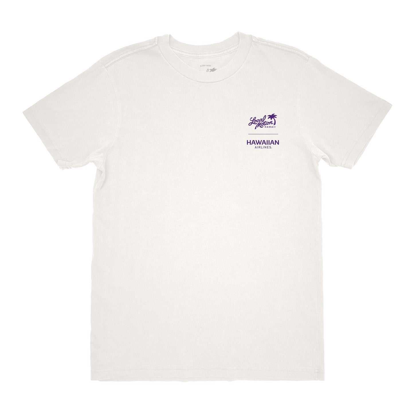 HAWAIIAN AIRLINES X LOCAL MOTION LEI NALU VINTAGE TEE