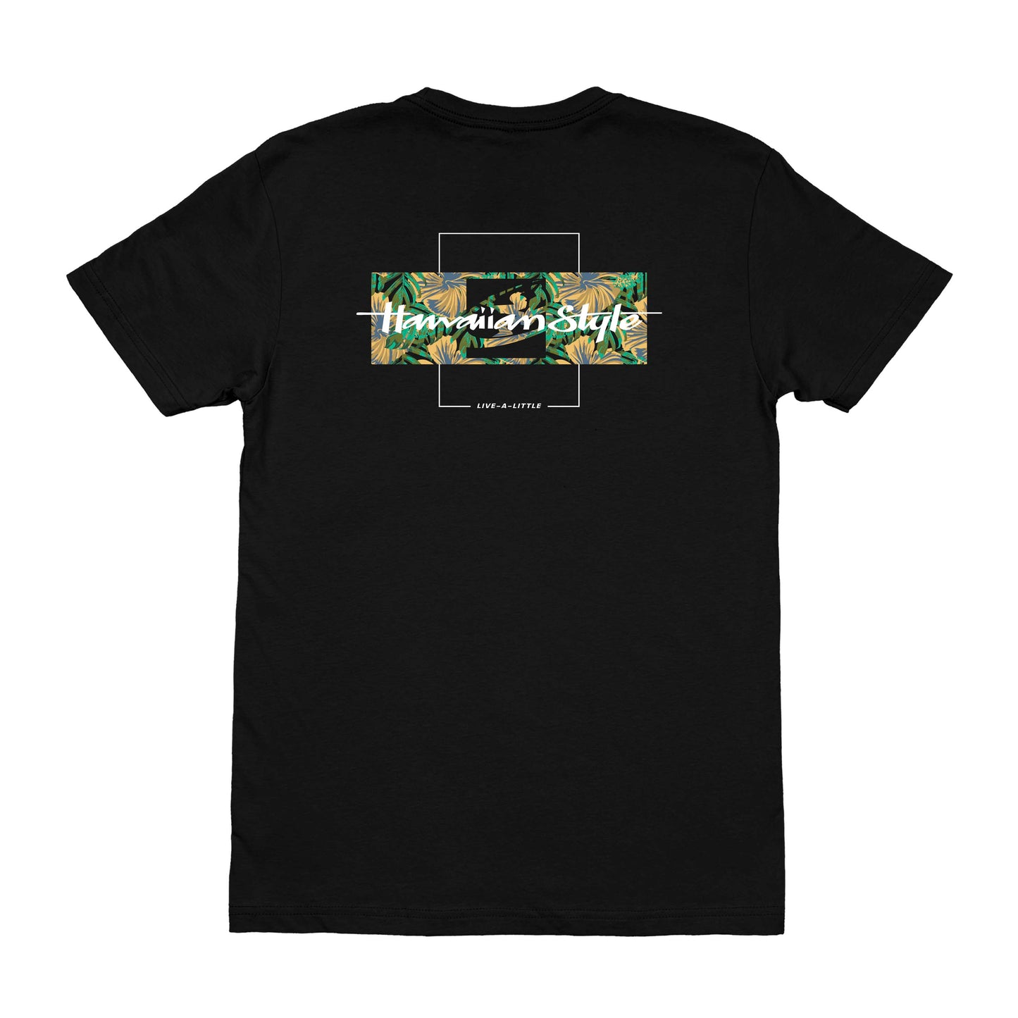 HIBISCUS BLOCK TEE