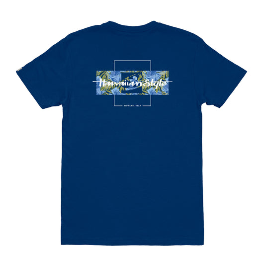 HIBISCUS BLOCK TEE