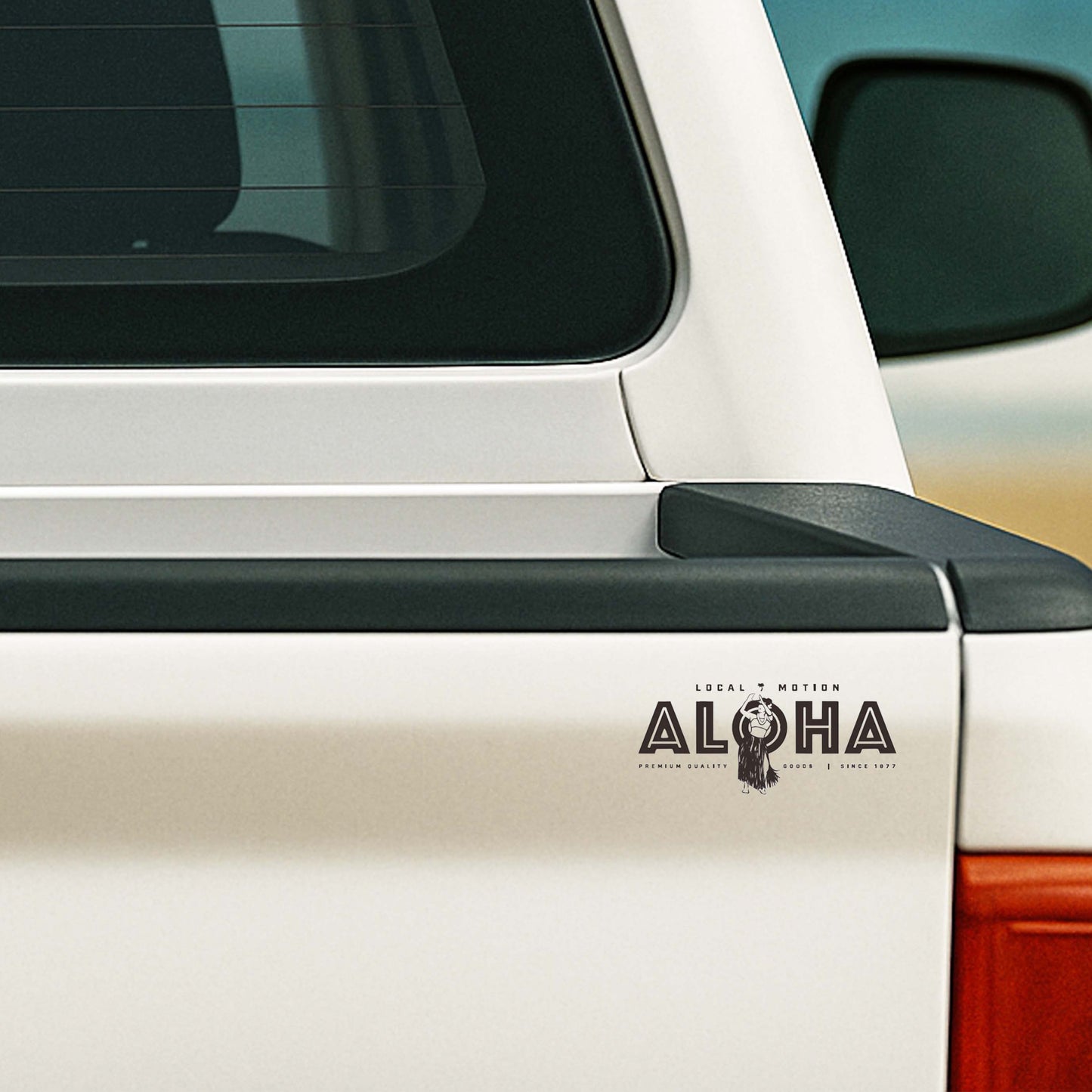 HULA ALOHA DECAL