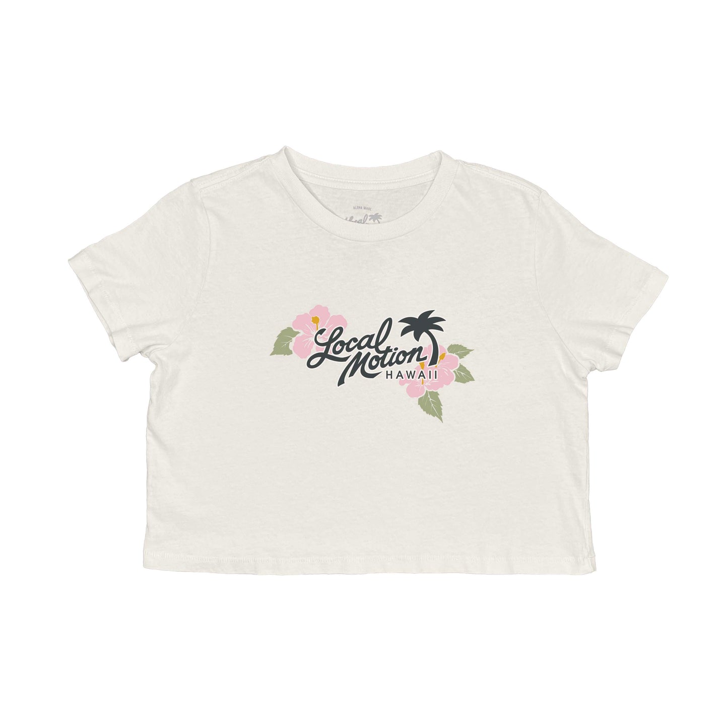 LOCAL FLORAL CROP TEE
