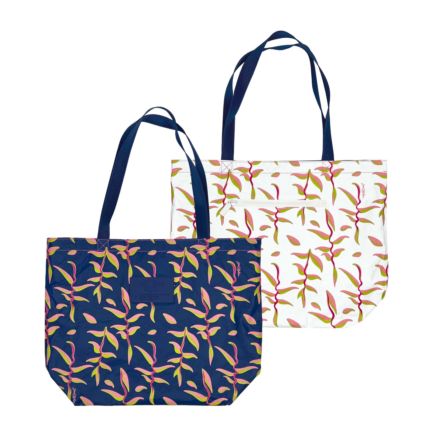 "HELICONIA" LOCAL MOTION REVERSIBLE TOTE