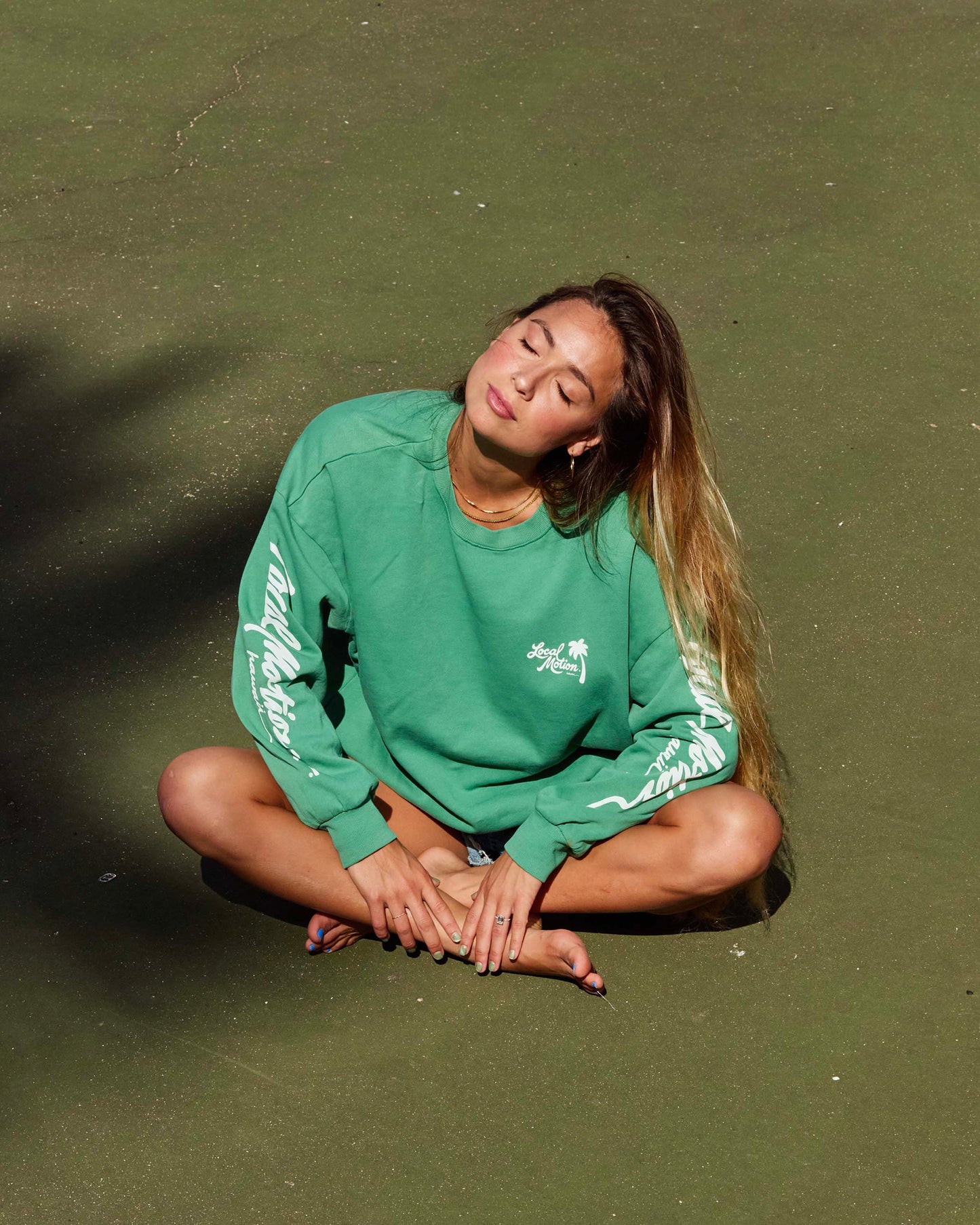 ORIGINAL LOGO CREW NECK SWEATSHIRT