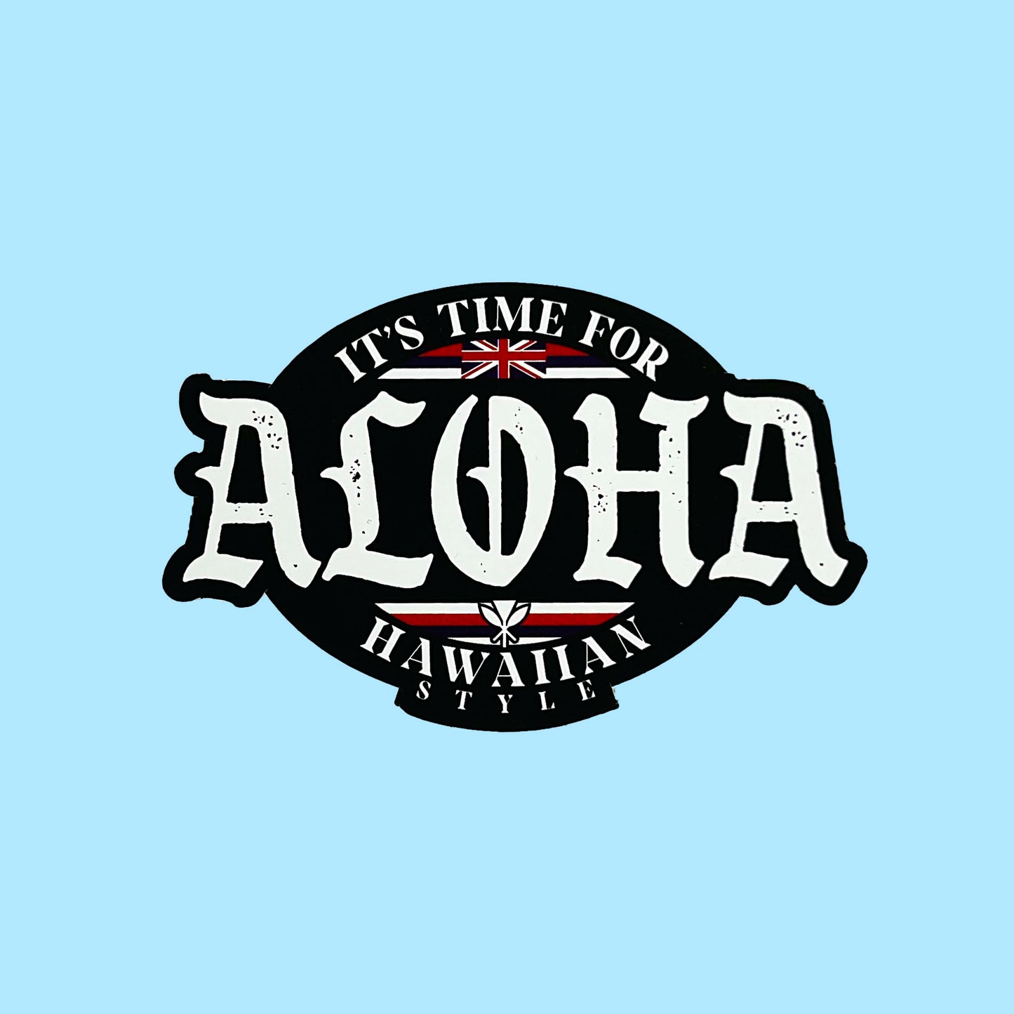 ALOHA TIME DECAL