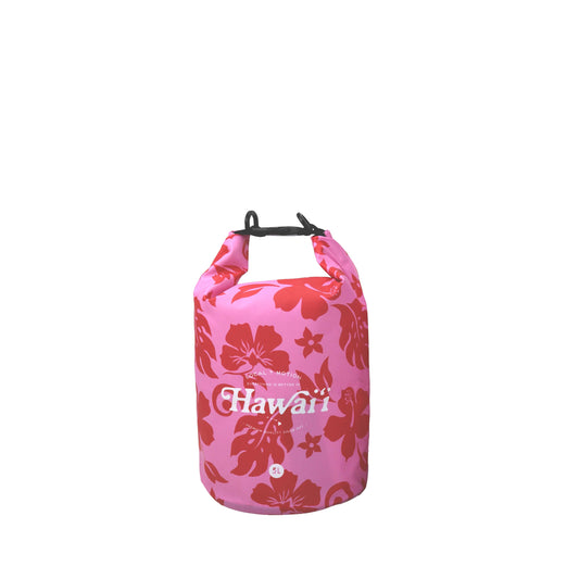 5L PUA EVERYTHING IS BETTER DRY BAG in Pink [pink/red]