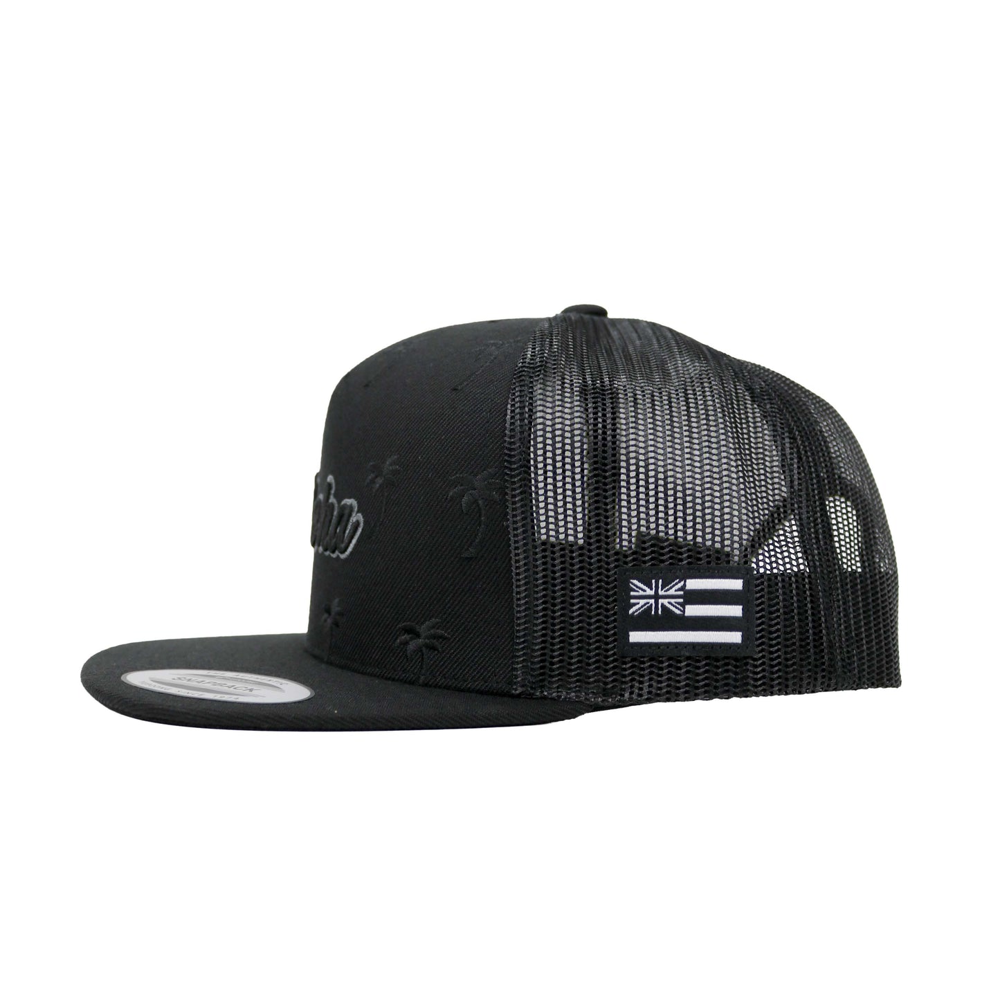 ALOHA ALL OVER TRUCKER HAT