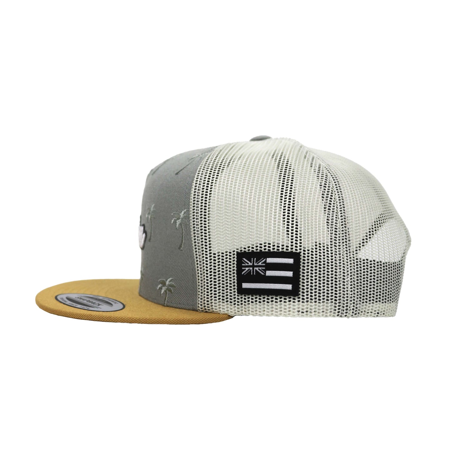 ALOHA ALL OVER TRUCKER HAT