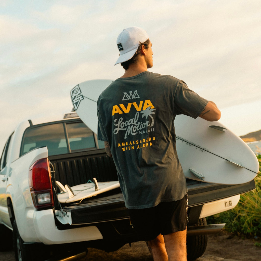 AVVA X LM FLORAL SS TEE