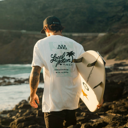 AVVA X LM FLORAL SS TEE