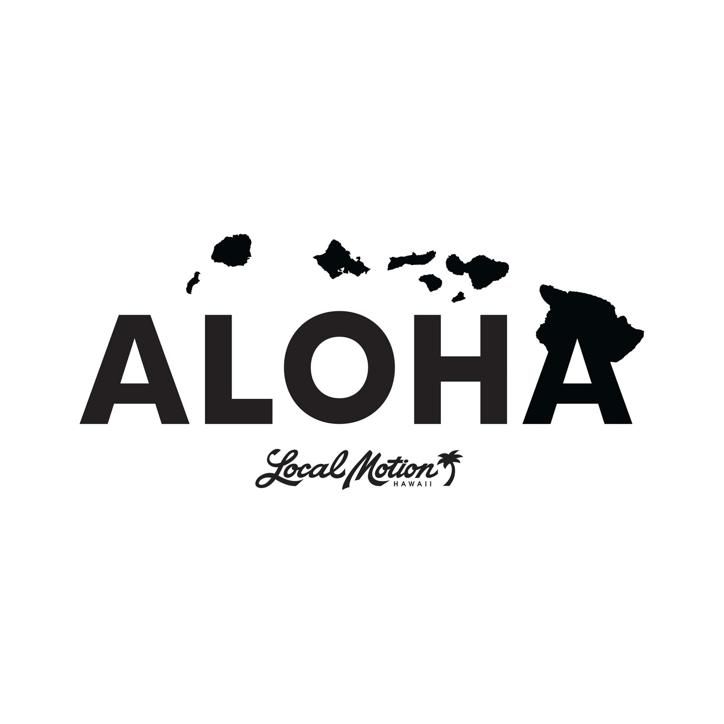 BIG ALOHA DIE-CUT DECAL