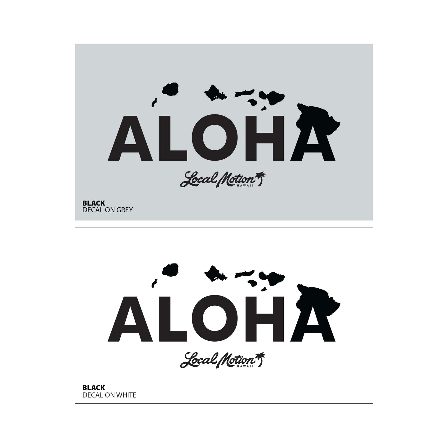 BIG ALOHA DIE-CUT DECAL