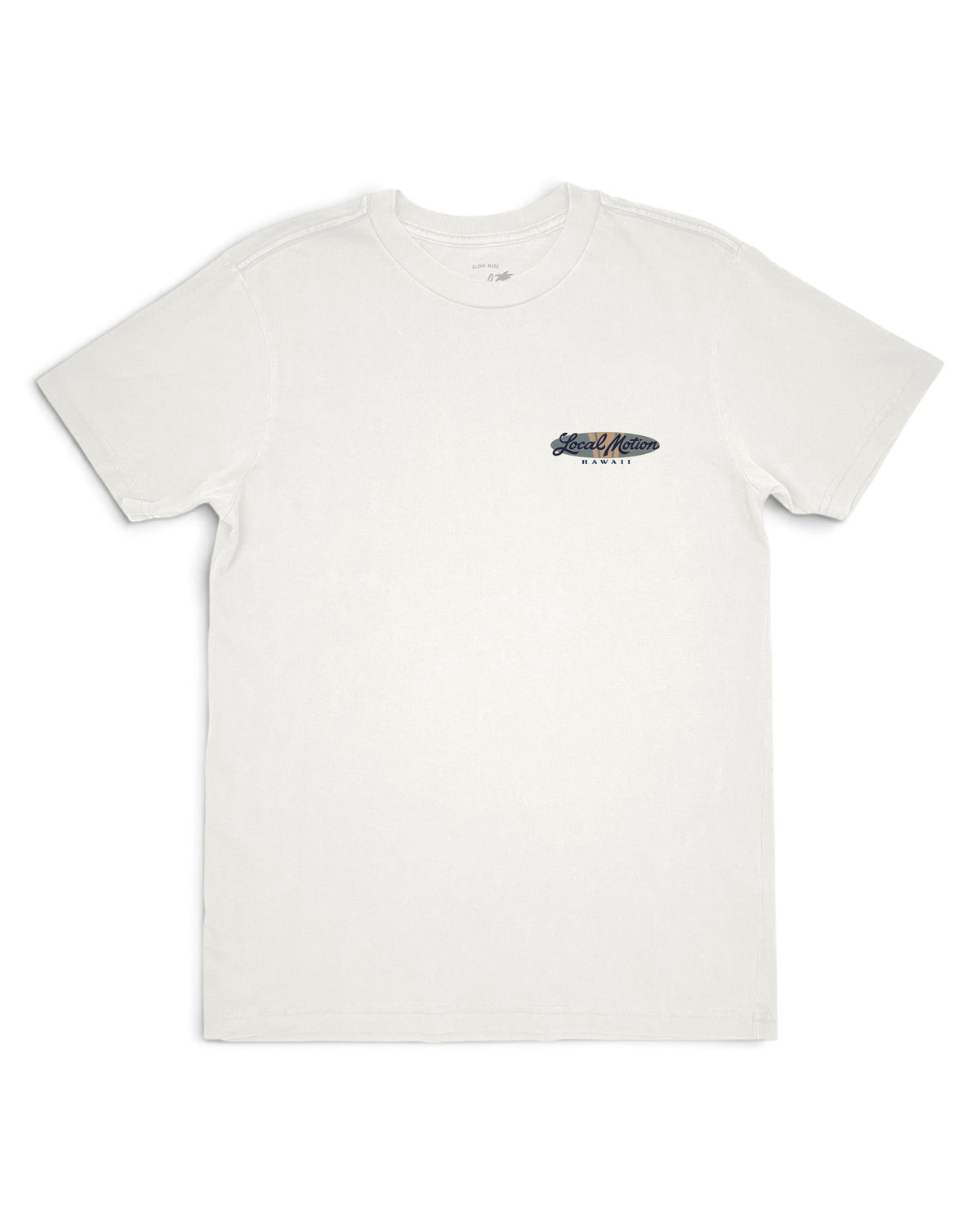 Logo of chest of Local Motion Hawaii [vintage white]