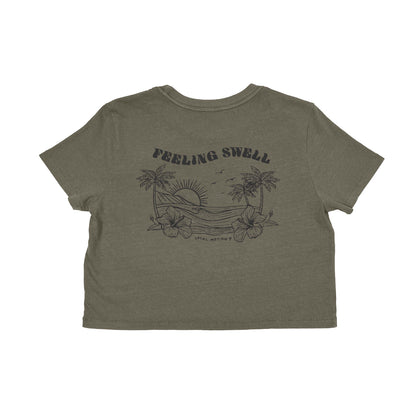 FEELING SWELL VINTAGE CROP TEE