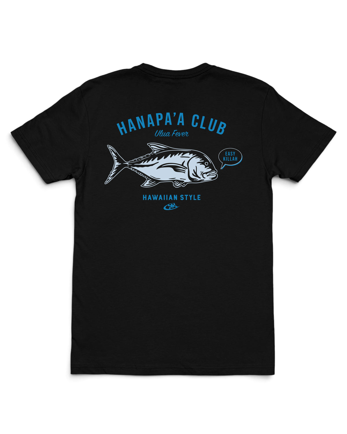 Fish saying easy killah on black shirt [black]
