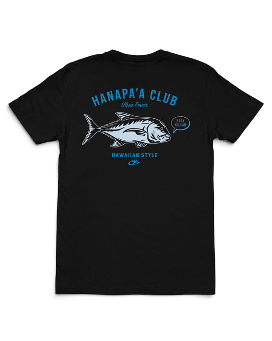Fish saying easy killah on black shirt [black]