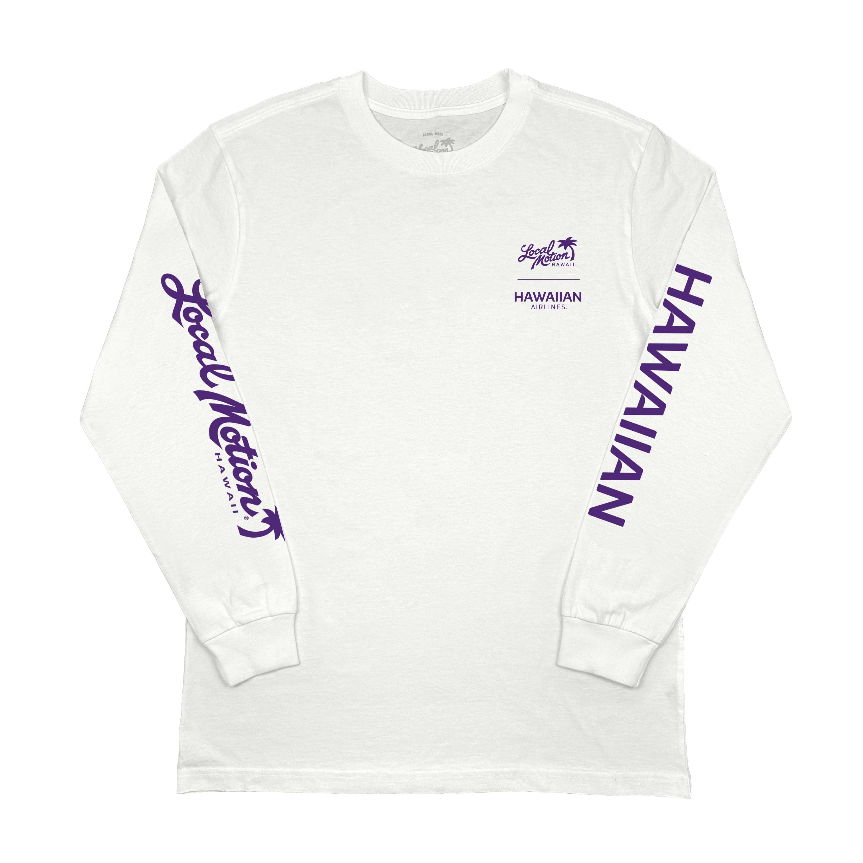 HAWAIIAN AIRLINES x LOCAL MOTION LEI NALU LONG SLEEVE – Local
