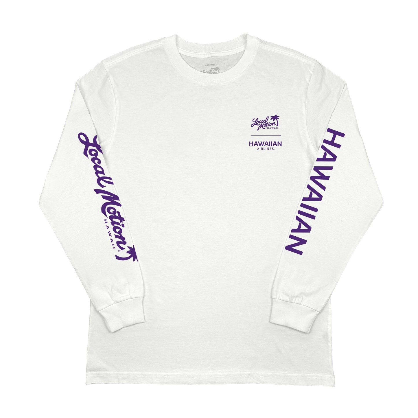 HAWAIIAN AIRLINES x LOCAL MOTION LEI NALU LONG SLEEVE