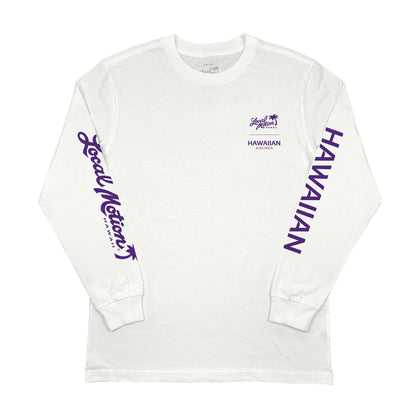 HAWAIIAN AIRLINES x LOCAL MOTION LEI NALU LONG SLEEVE