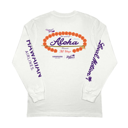 HAWAIIAN AIRLINES x LOCAL MOTION LEI NALU LONG SLEEVE