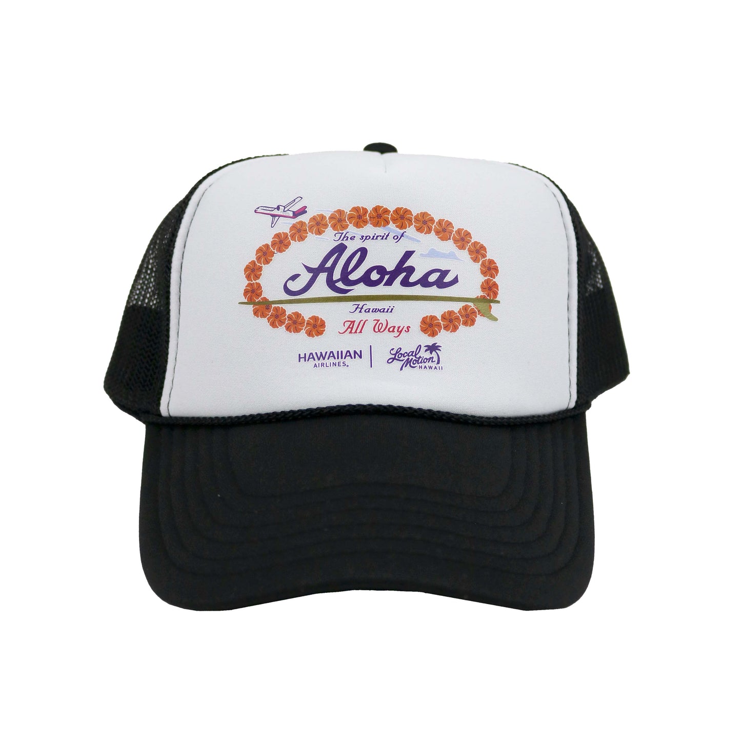 LEI NALU HAWAIIAN AIRLINES HAT