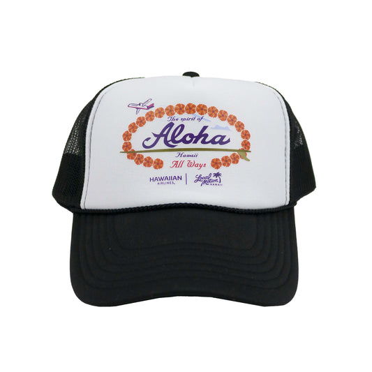 LEI NALU HAWAIIAN AIRLINES HAT