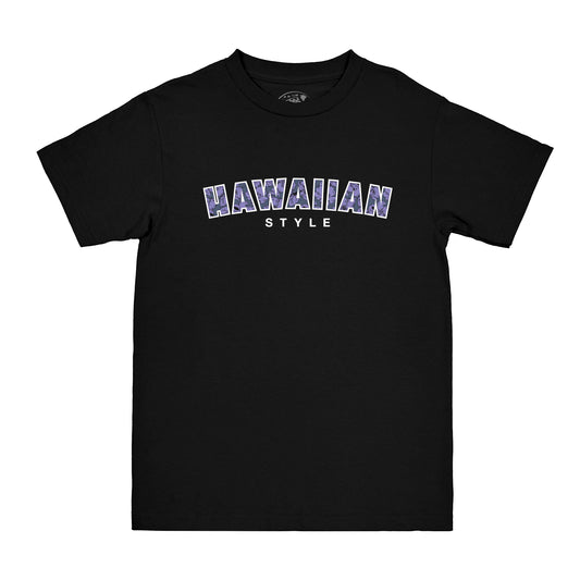 HIBISCUS BLOCKED TEE