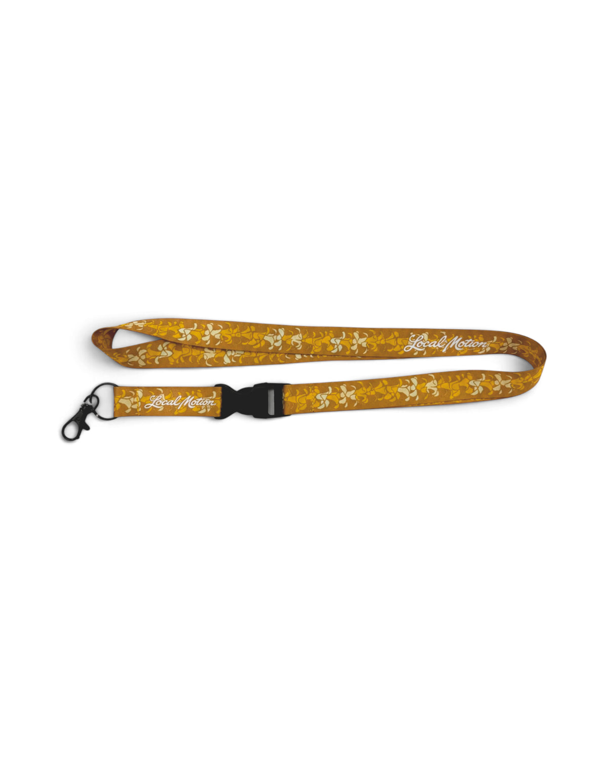 Gold flower lanyard [puakenikeni]