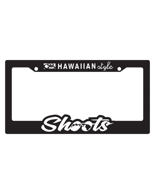 SHOOTZ LICENSE PLATE FRAME