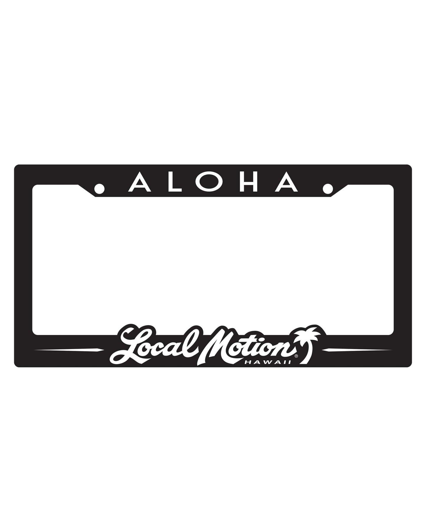 DMV "ALOHA" LICENSE PLATE FRAME