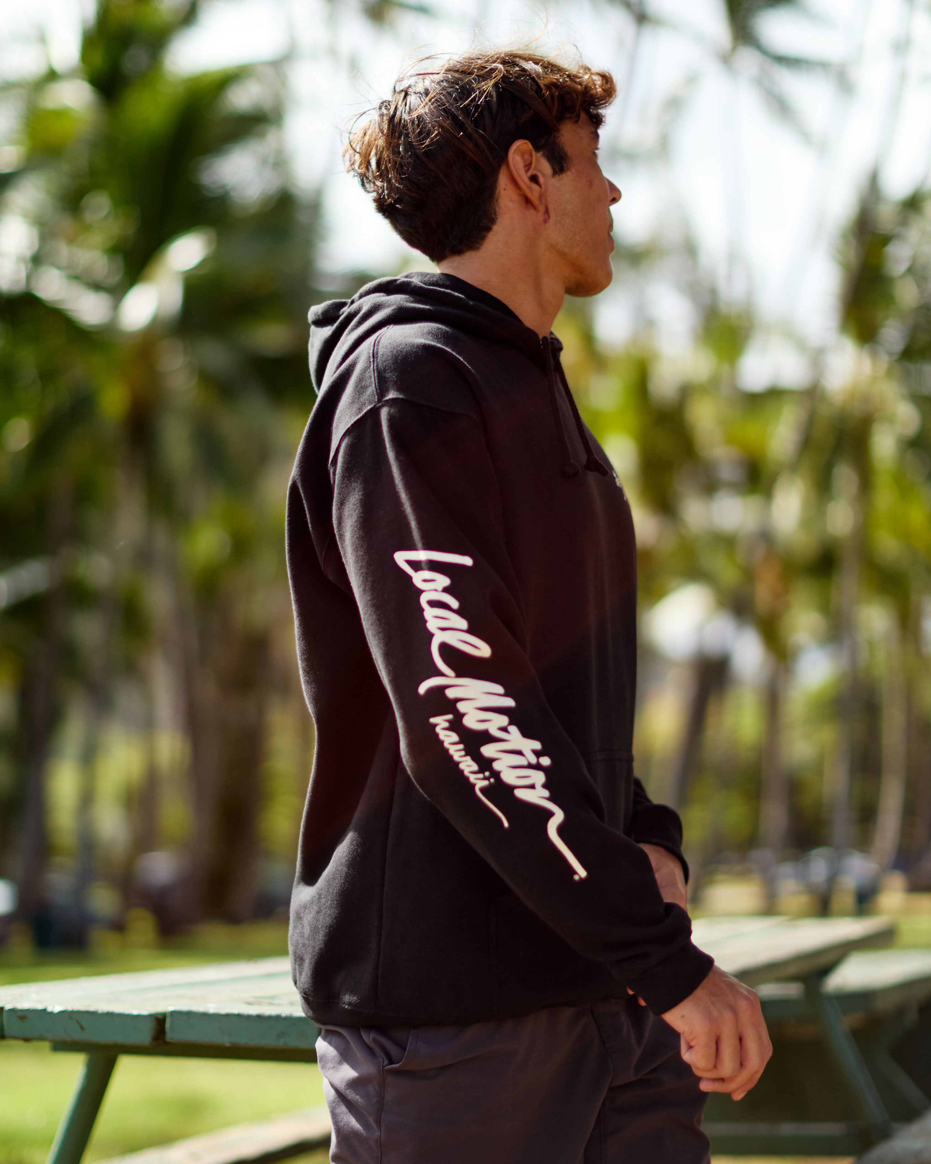 OG Rainbow Logo Pullover Hoodie | Local Motion Hawaii