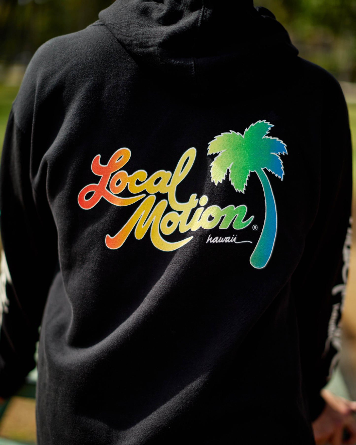 OG RAINBOW LOGO PULLOVER HOODIE