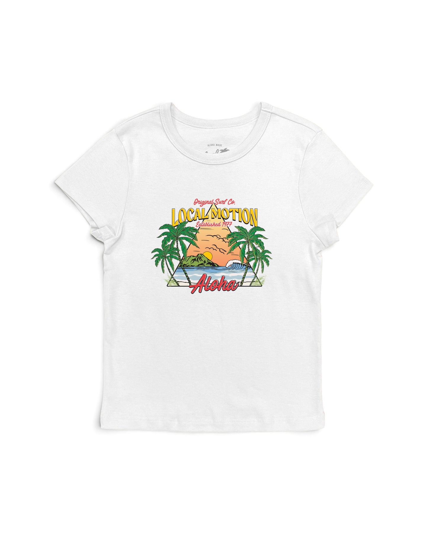ORIGINAL SURF BABY TEE [vintage white]