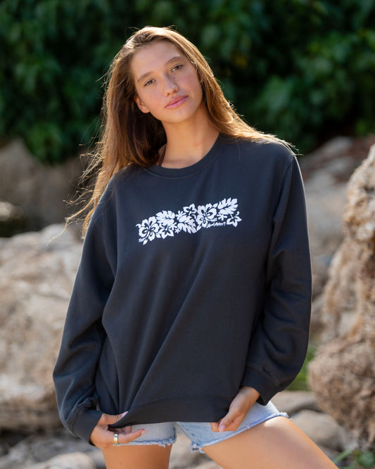 ORIGINAL HIBISCUS BOYFRIEND SWEATSHIRT