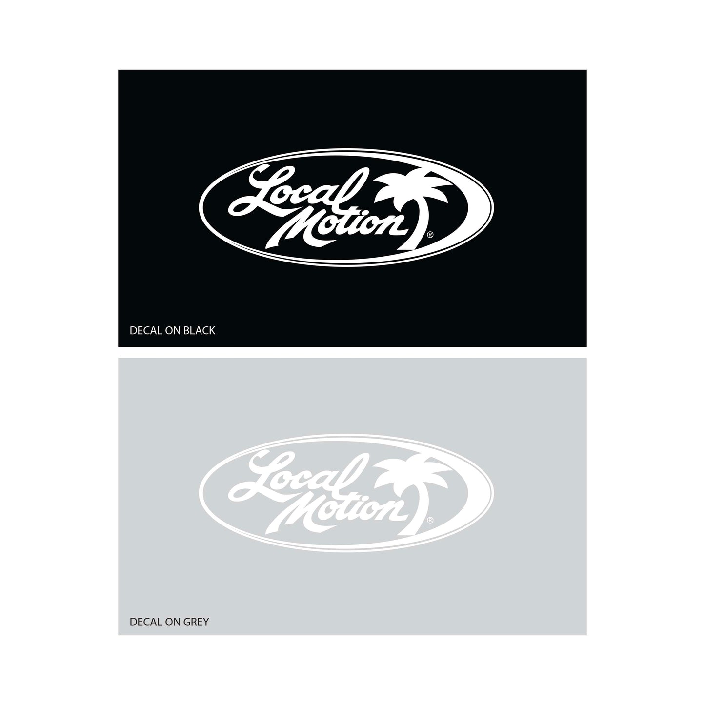 OVAL LOGO DECAL