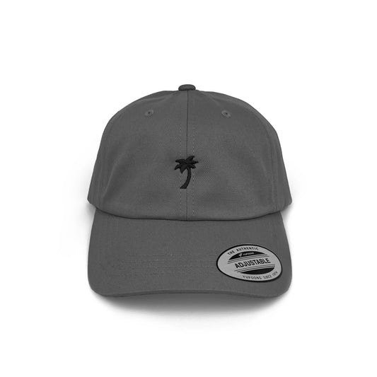 PALM ONLY DAD HAT [dark grey]