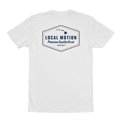 PREMIUM GOODS TEE in White - back view