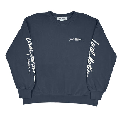 SCRIPT LOGO CREW NECK SWEATSHIRT