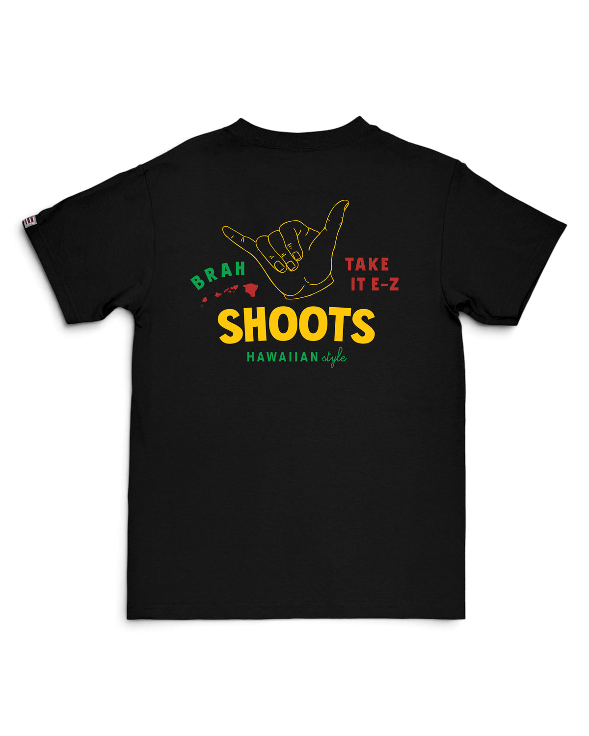 Shoots hand logo on back [black]