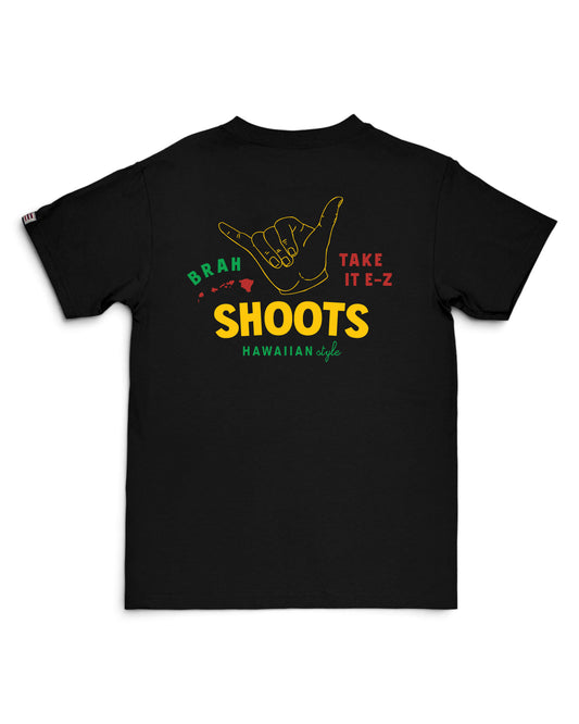 Shoots hand logo on back [black]