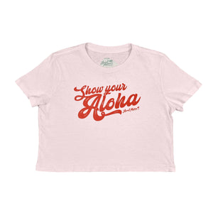 SHOW UM CROP TEE