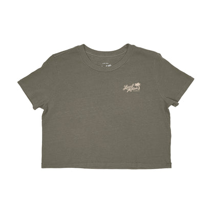 TROPICAL STATE CROP TEE