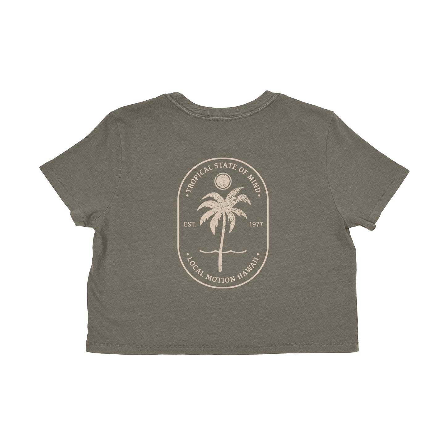 TROPICAL STATE CROP TEE