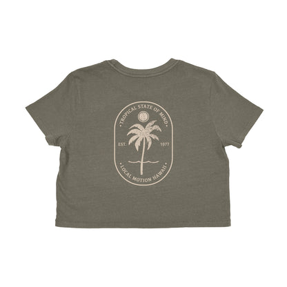 TROPICAL STATE CROP TEE