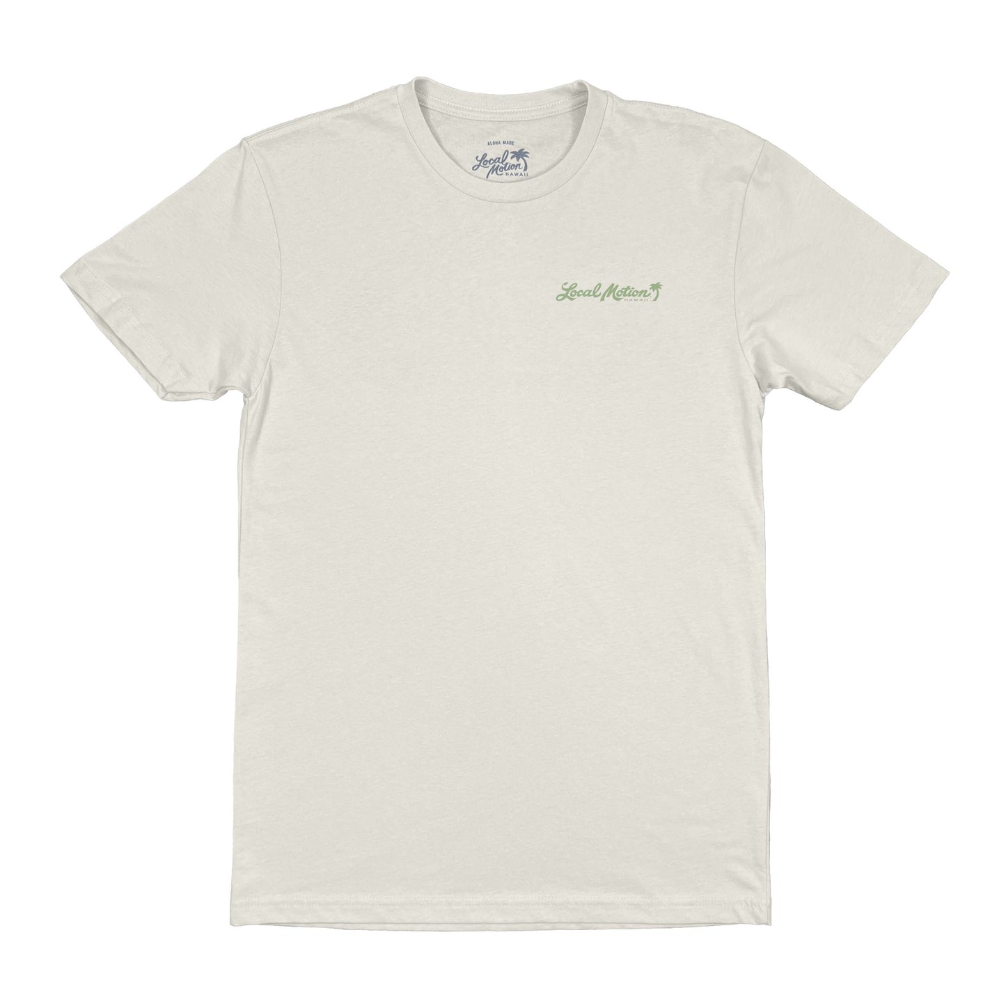 SURFERS SHAPERS TEE in Sand - front view