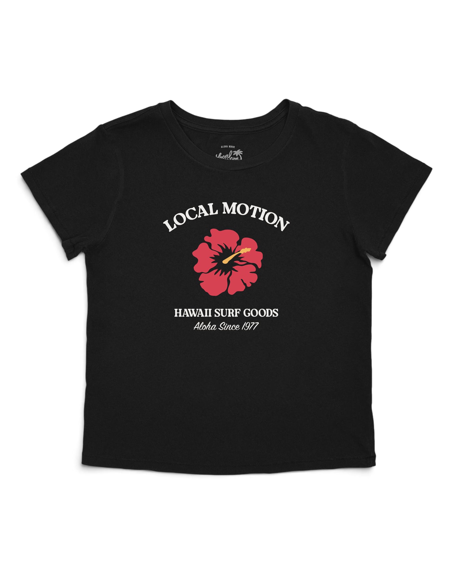 SURF GOODS VINTAGE TEE in Black [black]