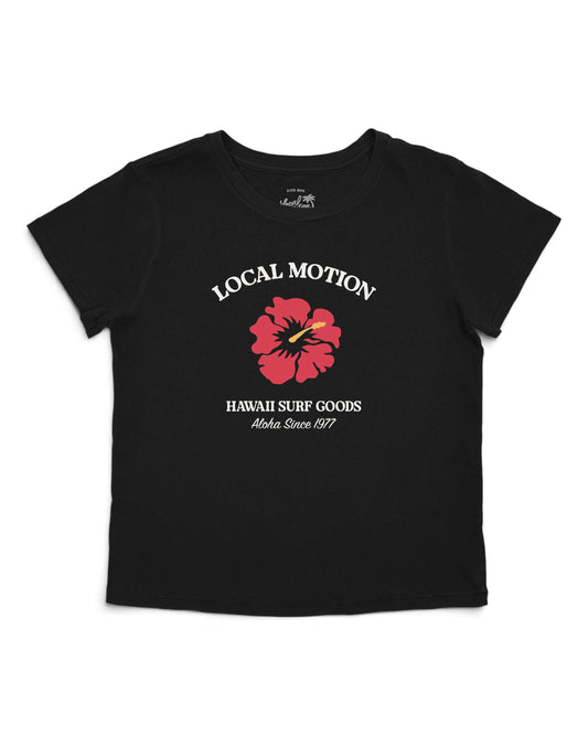 SURF GOODS VINTAGE TEE in Black [black]