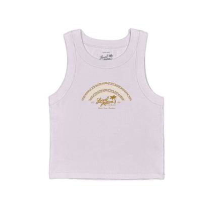 SWEET PIKAKE RIB CROP TANK TOP